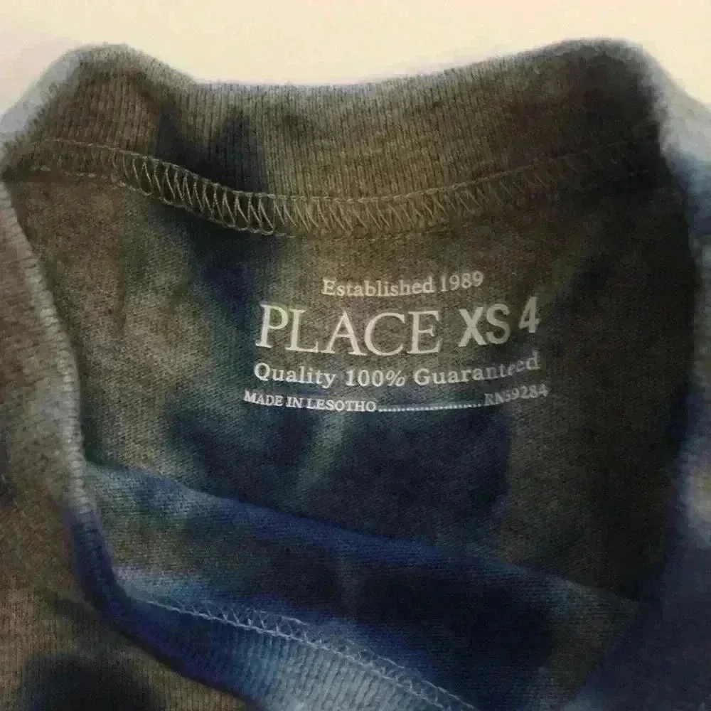 New! Children’s Place XS4 Hand tie dyed shirt unisex